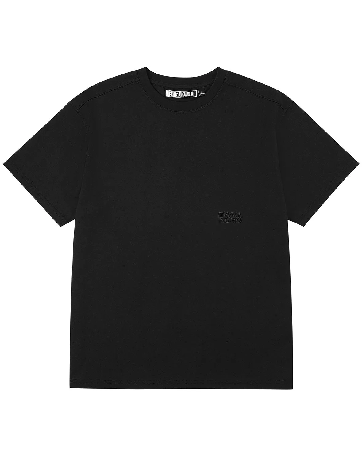 EVISUKURO Flocking and Plastisol Print Regular Fit T-shirt sold by Evisu product image thumbnail 4