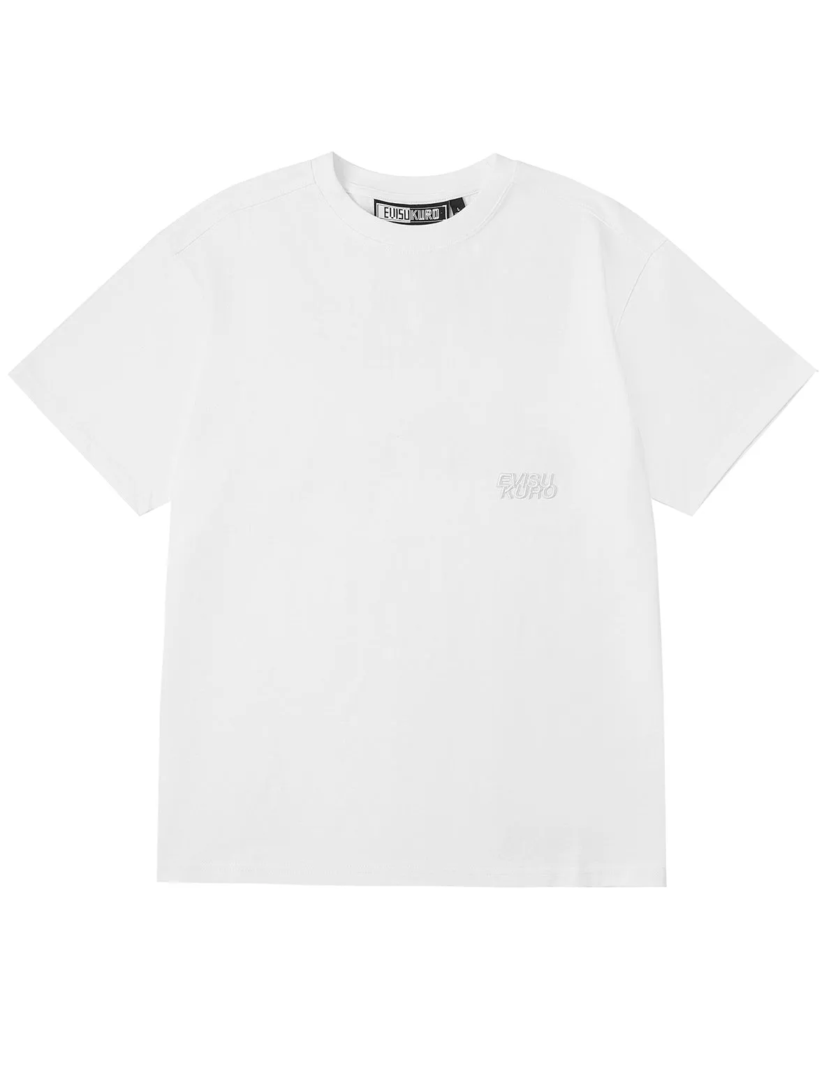 EVISUKURO Flocking and Plastisol Print Regular Fit T-shirt sold by Evisu product image thumbnail 3