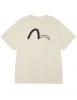 EVISUKURO and Contrasting Seagull Print Relax Fit T-shirt sold by Evisu