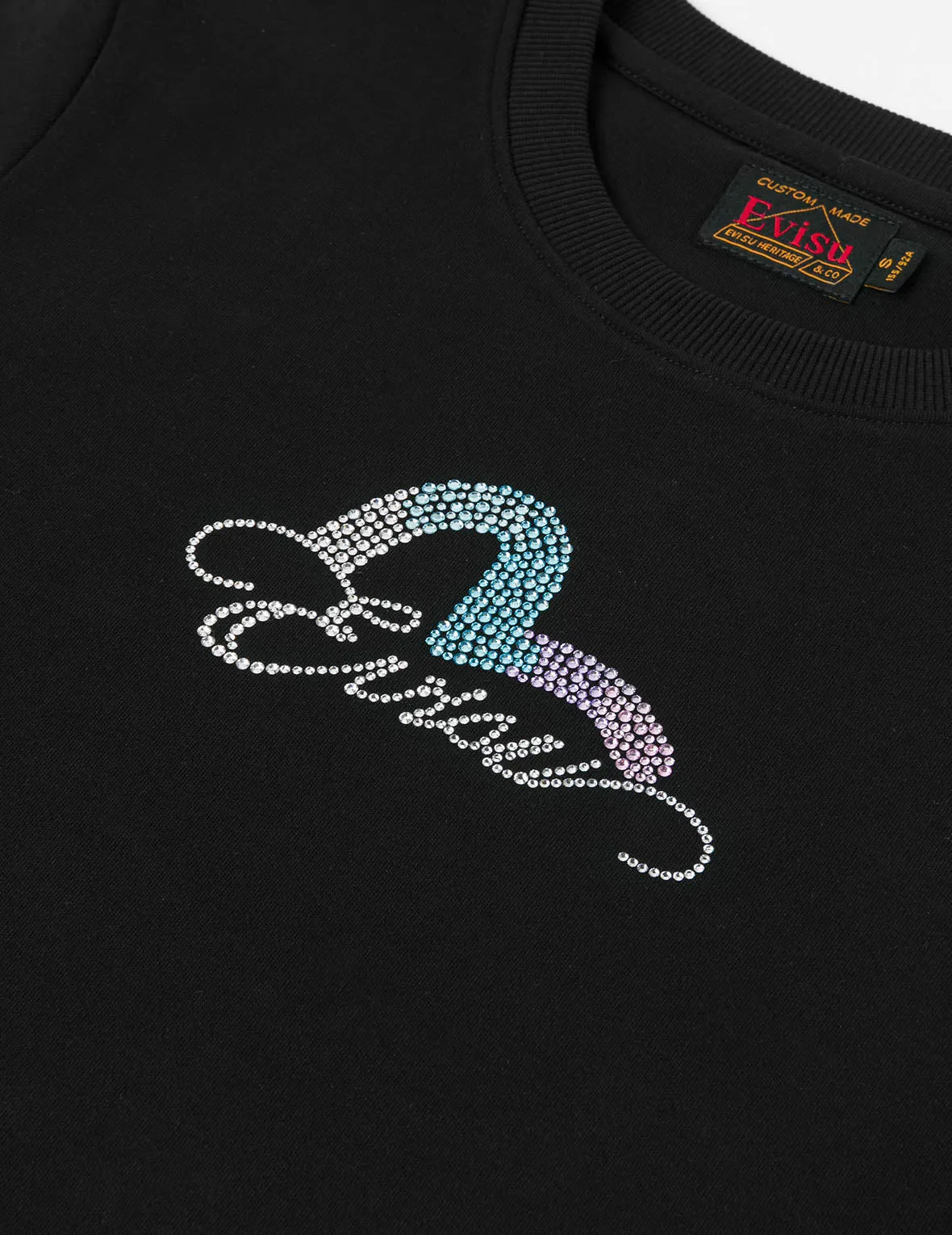 EVISU and Seagull Rhinestone Slim Fit T-shirt sold by Evisu product image thumbnail 5