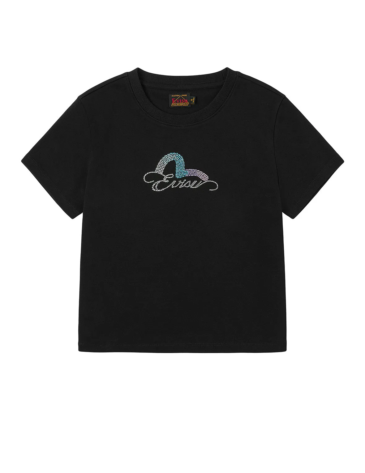 EVISU and Seagull Rhinestone Slim Fit T-shirt sold by Evisu