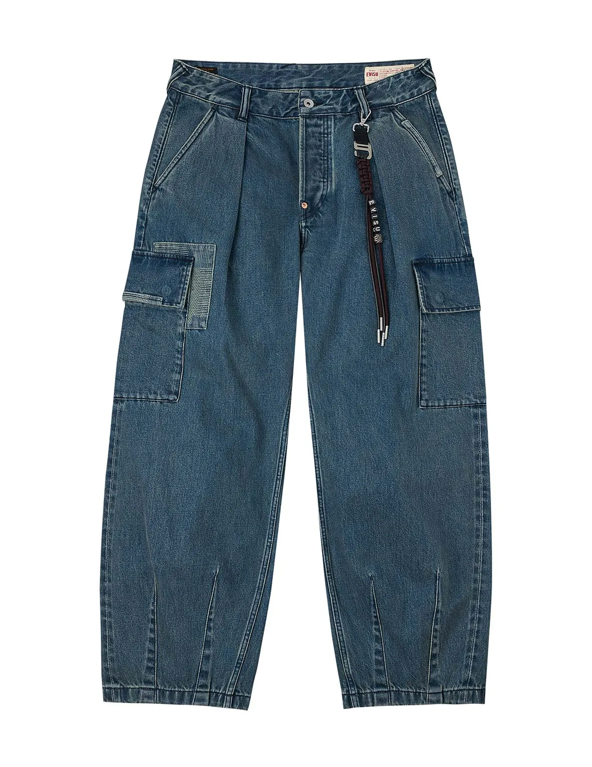 Shshiko Seagull Balloon Fit Cargo Jeans sold by Evisu product image thumbnail 2