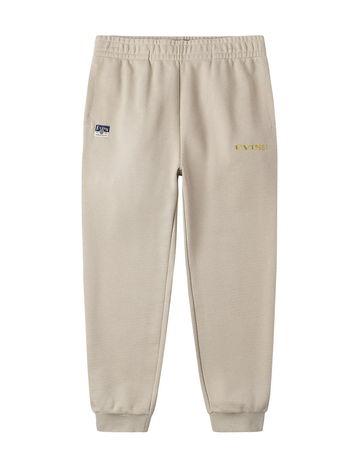 Seagull Brocade Appliqué Gold Thread Logo Regular Fit Sweatpants sold by Evisu product image thumbnail 3