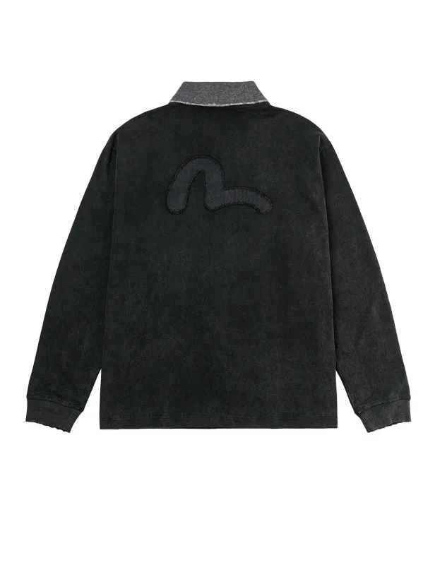 Seagull Appliqué Relax Fit Long-sleeve T-shirt sold by Evisu