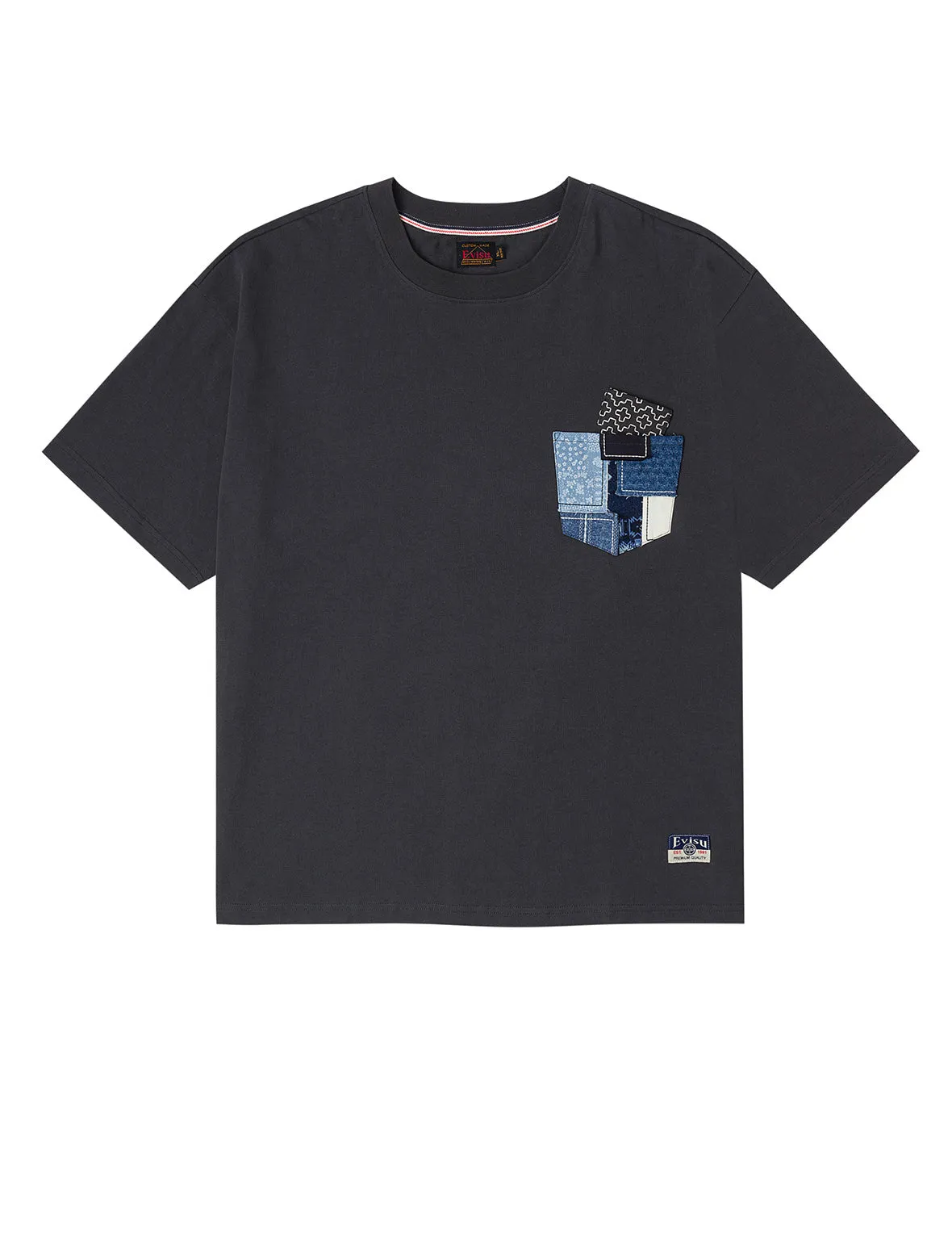 Sashiko Daicock Relax Fit T-Shirt sold by Evisu product image thumbnail 2