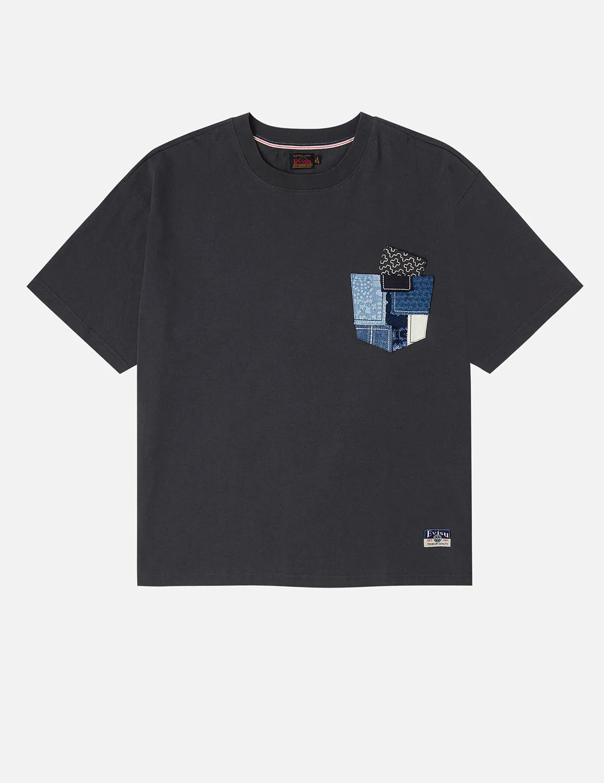 Sashiko Daicock Relax Fit T-Shirt sold by Evisu product image thumbnail 4