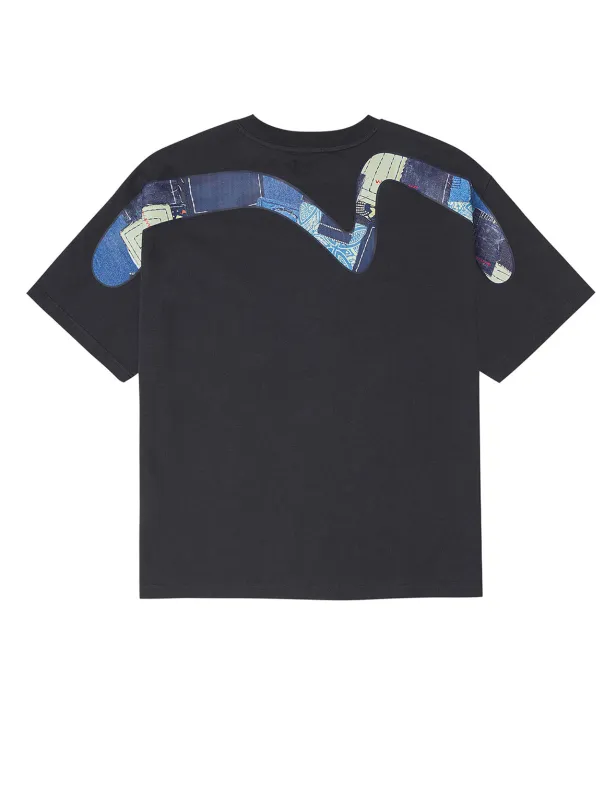 Sashiko Daicock Relax Fit T-Shirt sold by Evisu
