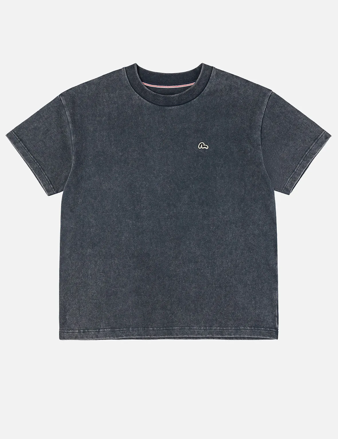 Logo and Seagull Embroidery Relax Fit T-shirt sold by Evisu product image thumbnail 4