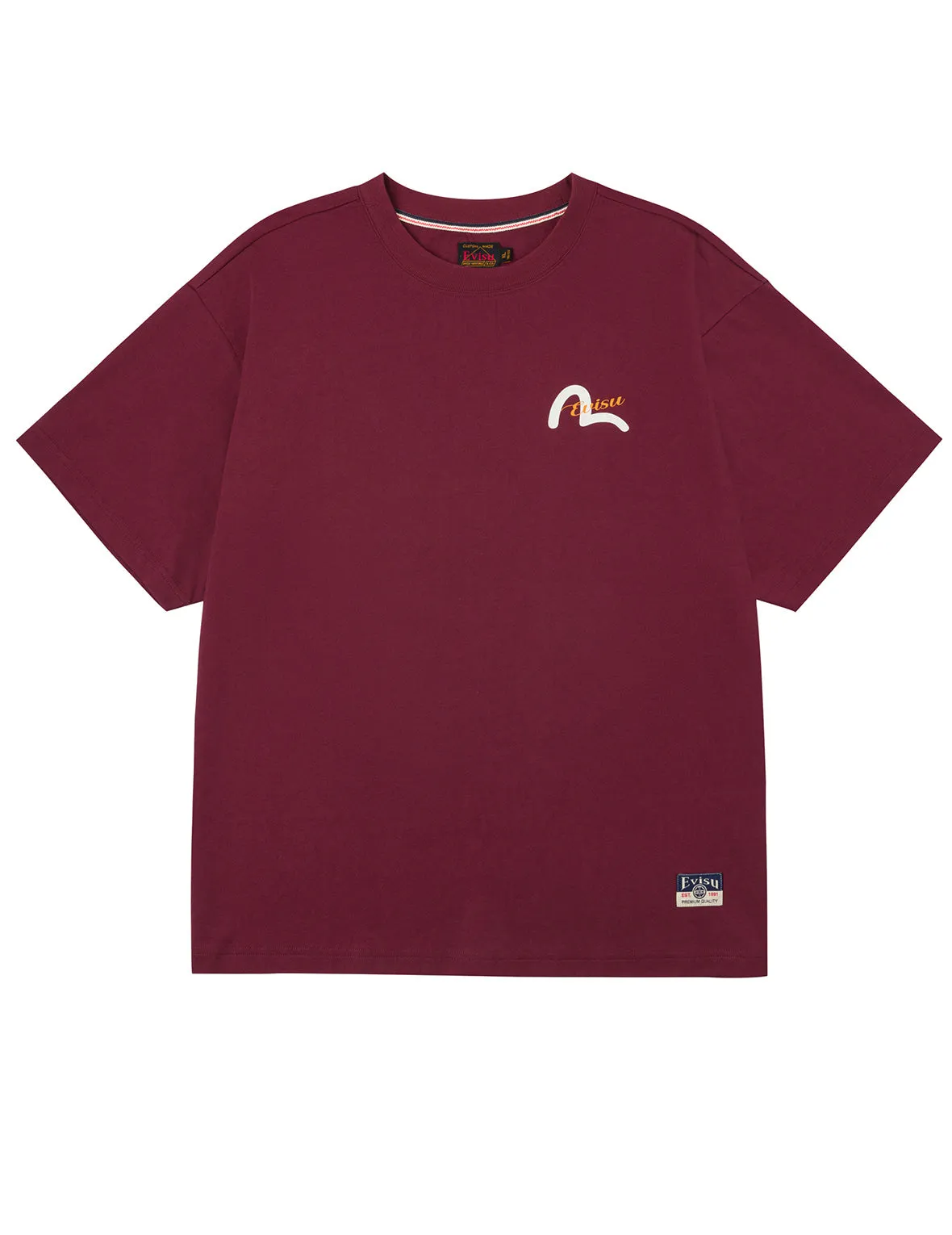 Henohenomohe Godhead Embroidery Relax Fit T-Shirt sold by Evisu product image thumbnail 4