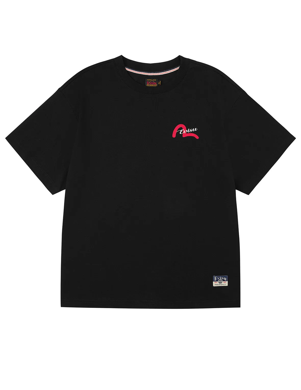 Henohenomohe Godhead Embroidery Relax Fit T-Shirt sold by Evisu product image thumbnail 3