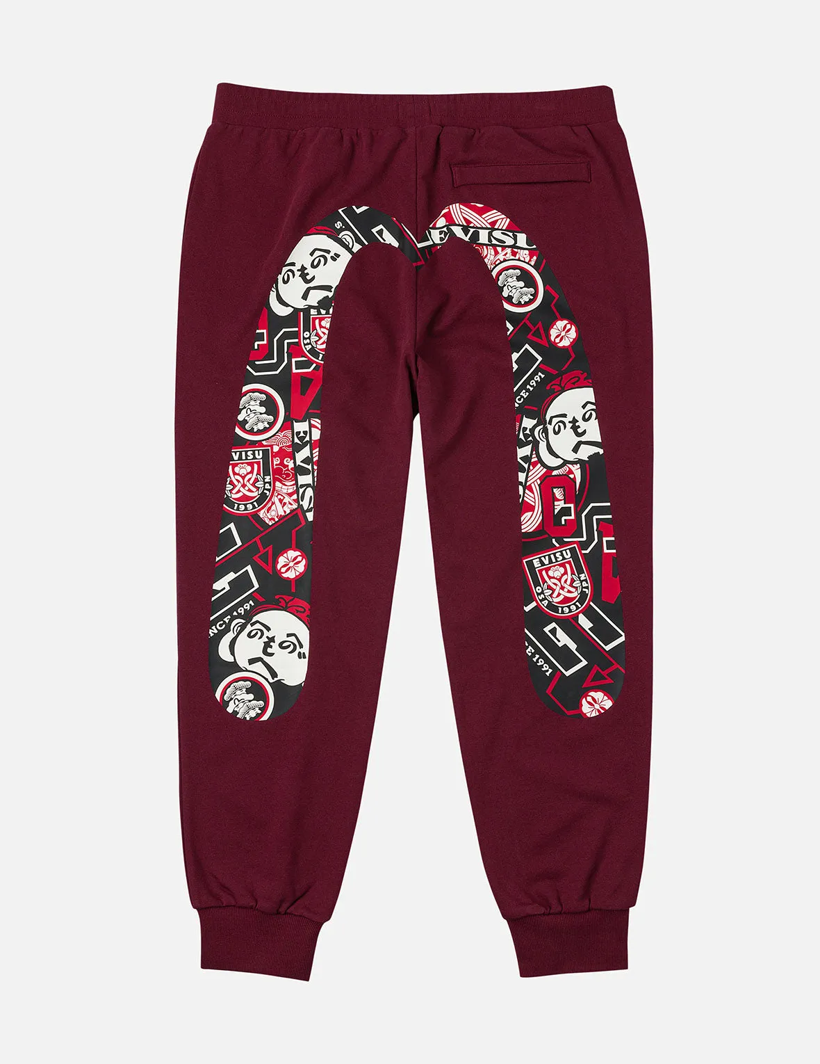 Henohenomohe Godhead Daicock Print Regular Fit Sweatpants sold by Evisu product image thumbnail 5