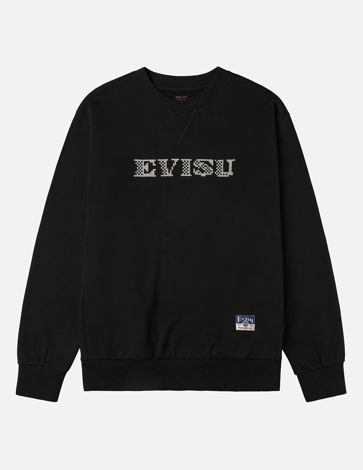 Crane and Seagull Embroidery Relax Fit Sweatshirt sold by Evisu product image thumbnail 4