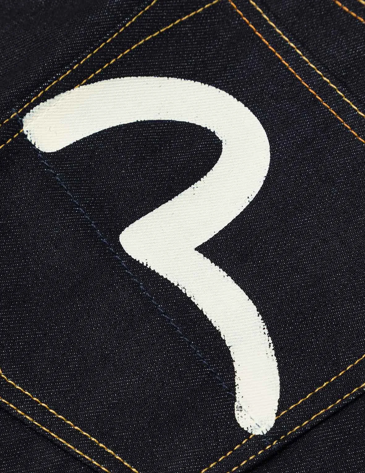 Ecru Seagull Print Taper Fit Jeans #2017 sold by Evisu product image thumbnail 5