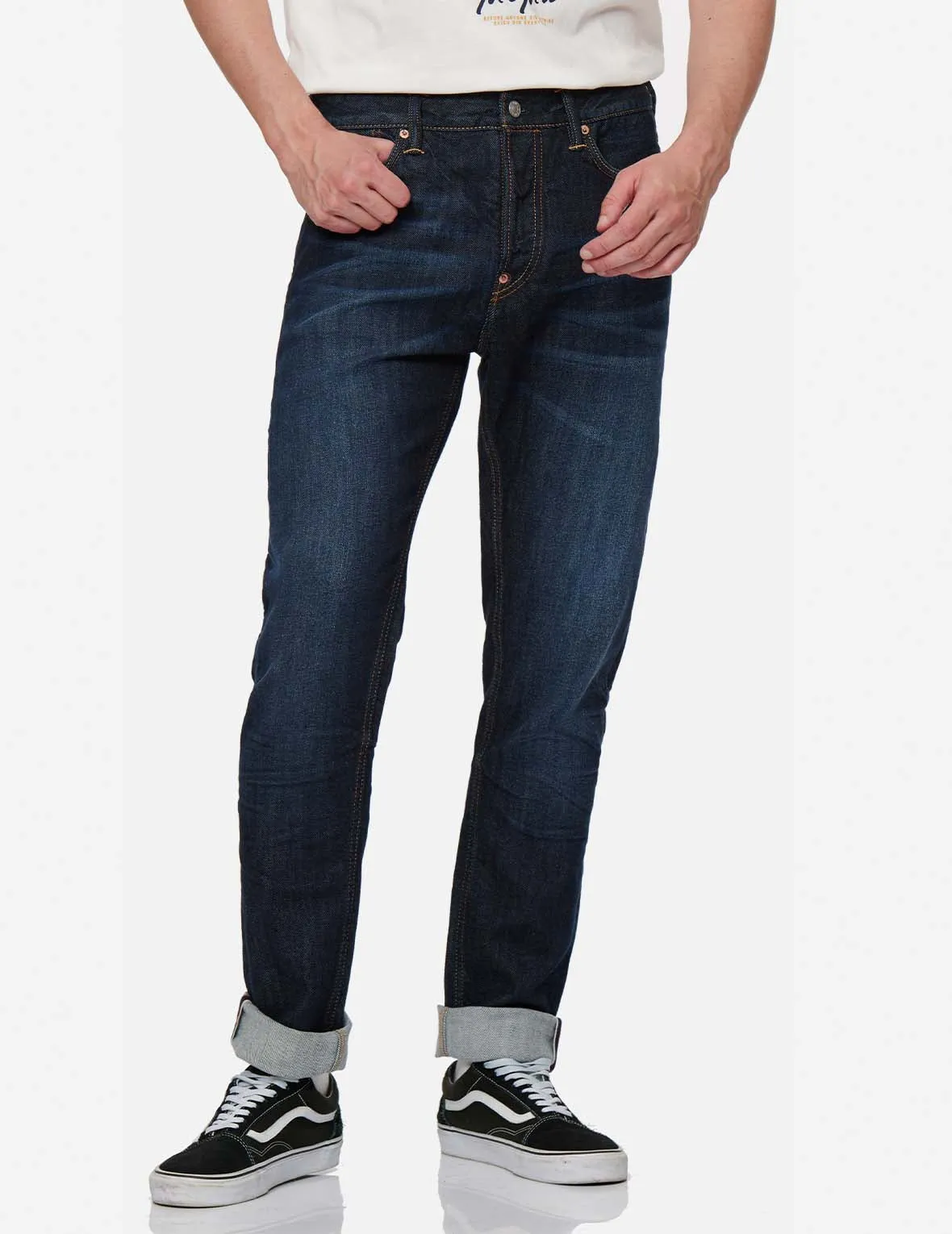 Seagull Pocket Taper Fit Jeans #2017 sold by Evisu product image thumbnail 4