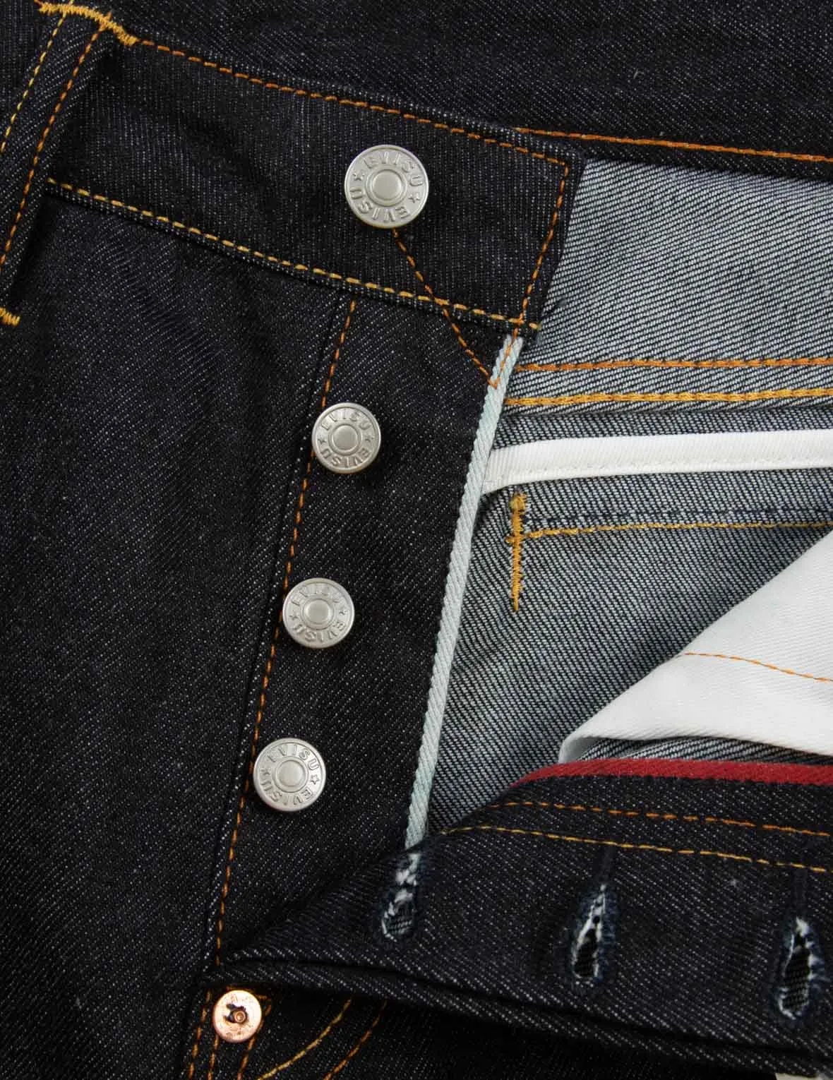 Calligraphy Daicock Taper Fit Denim Jeans #2017 sold by Evisu product image thumbnail 4