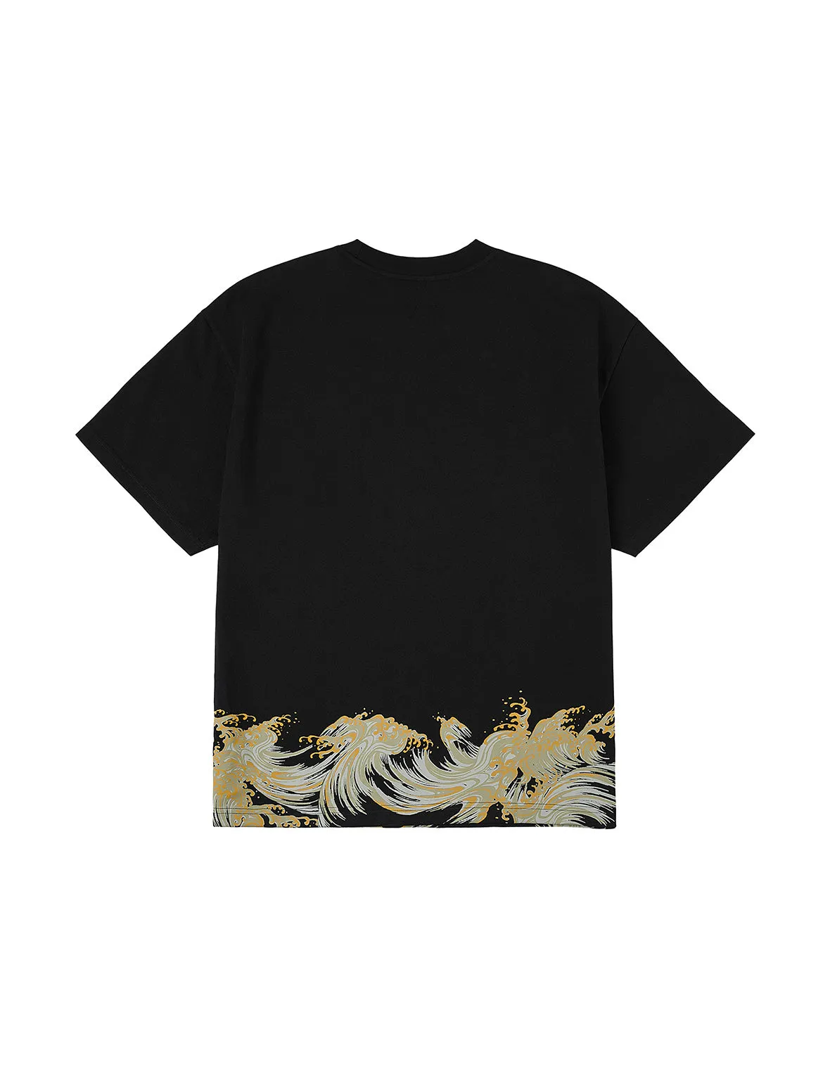 Seagull and Wave Print Relax Fit T-Shirt sold by Evisu product image thumbnail 3
