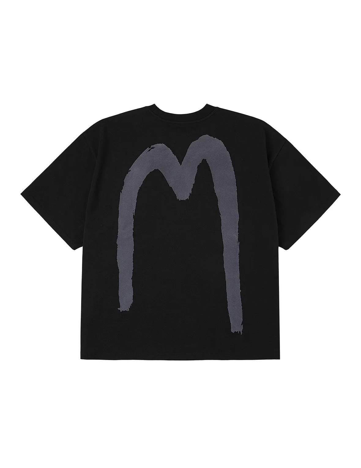 Handbrush Daicock Print Loose Fit T-Shirt sold by Evisu