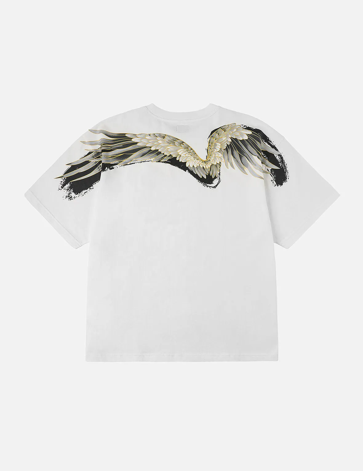 Crane Flying Wings with Daicock Print Loose Fit T-Shirt sold by Evisu product image thumbnail 5