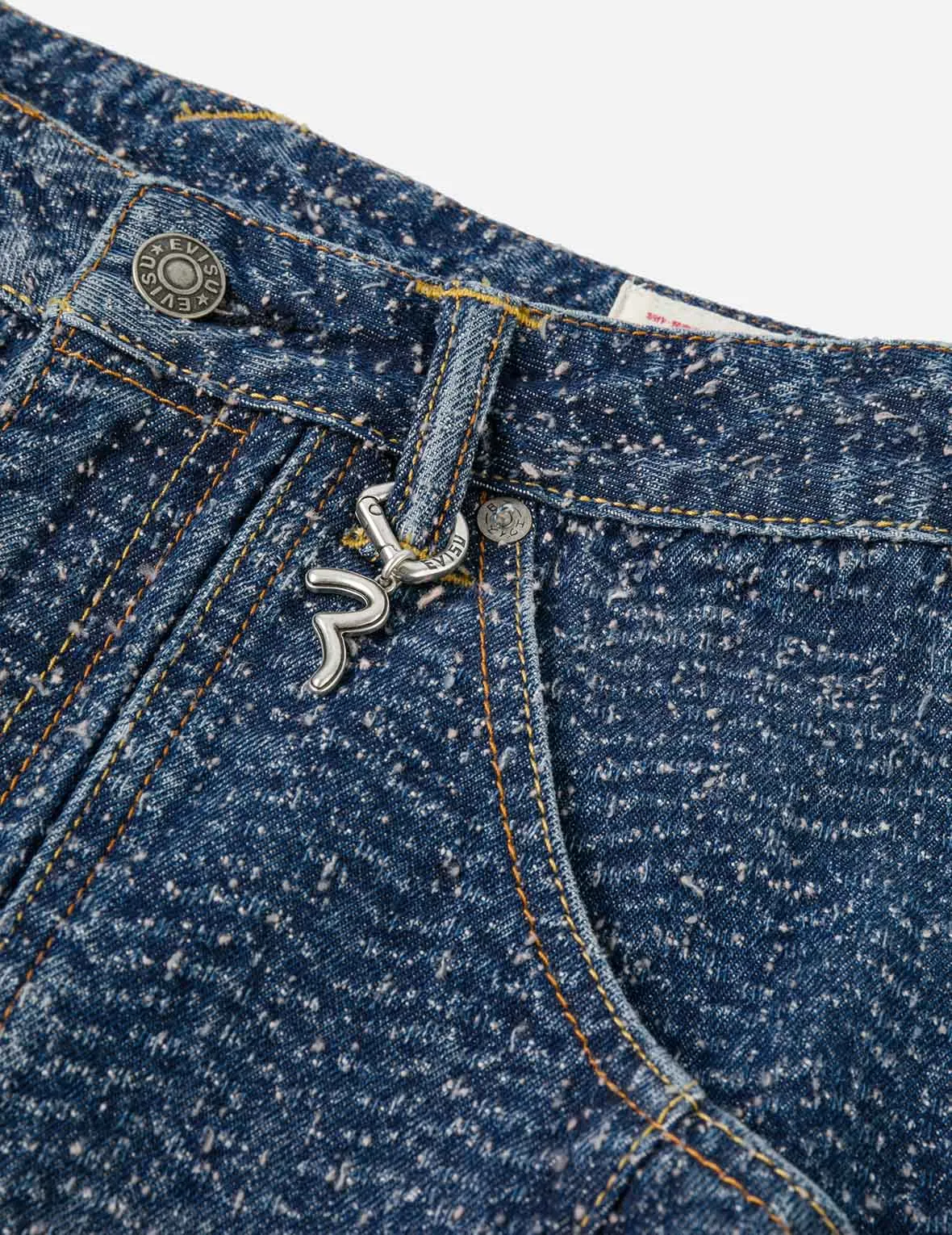 Washed and Distressed Straight Fit Denim sold by Evisu product image thumbnail 5