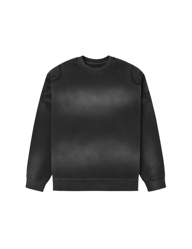 Skull and Seagull Print Fashion Fit Sweater sold by Evisu