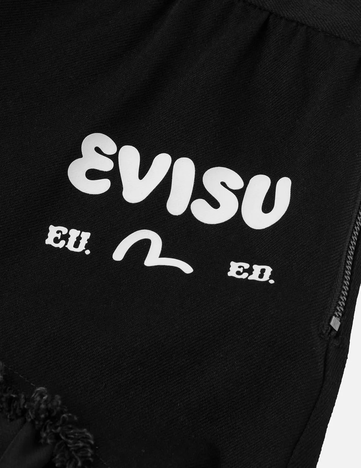 Seagull-inspired Asymmetrical Ruffles Oversized Midi Skirt sold by Evisu product image thumbnail 5