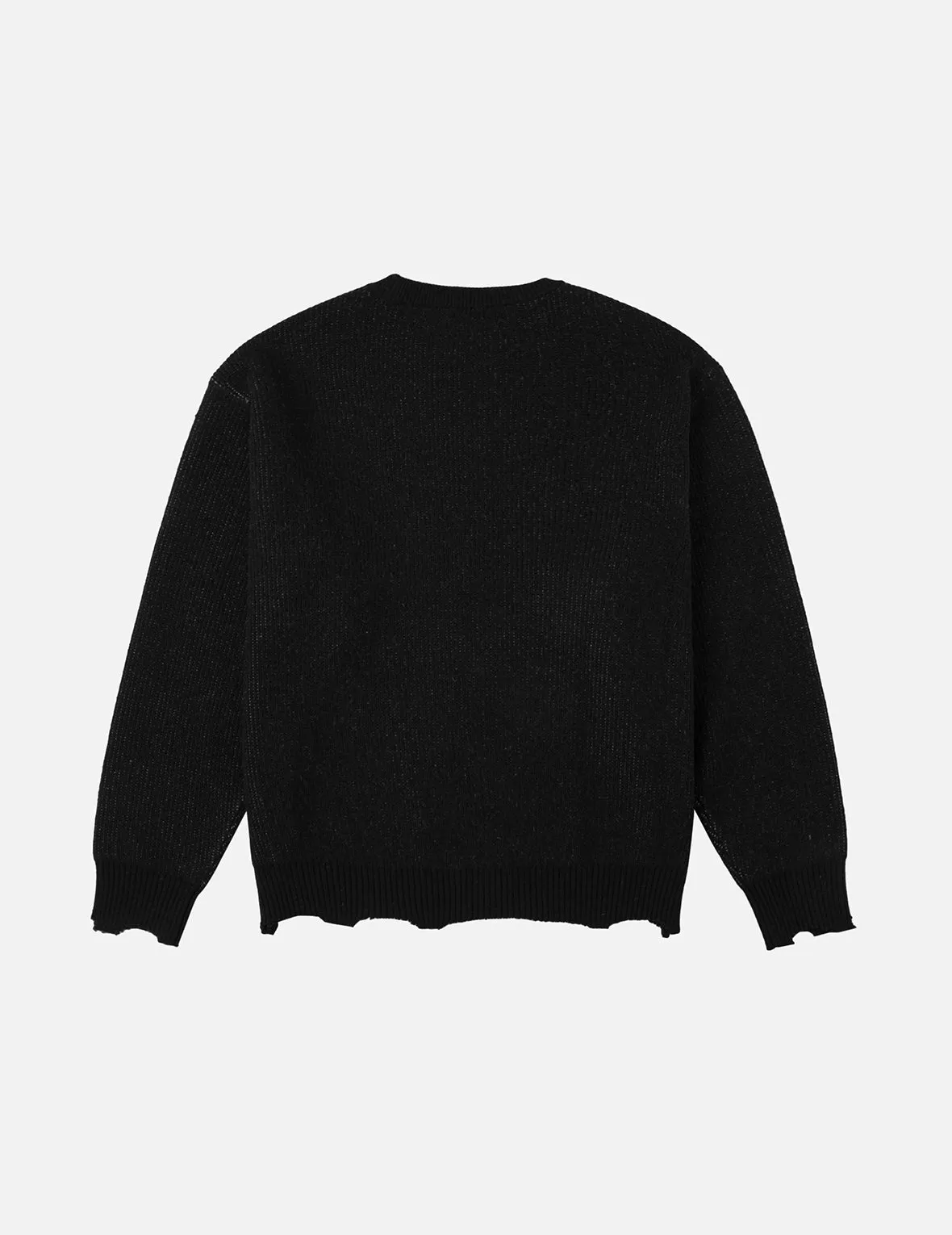 Seagull and Logo Intarsia Relax Fit Knitted Sweater sold by Evisu product image thumbnail 4