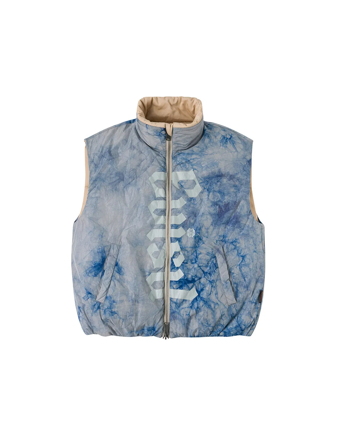 Logo Print Oversized Reversible Vest sold by Evisu product image thumbnail 5