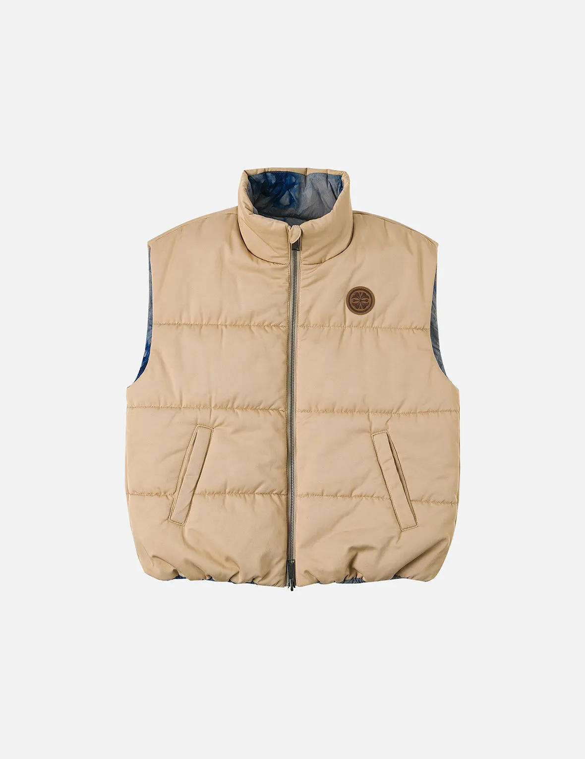 Logo Print Oversized Reversible Vest sold by Evisu product image thumbnail 3