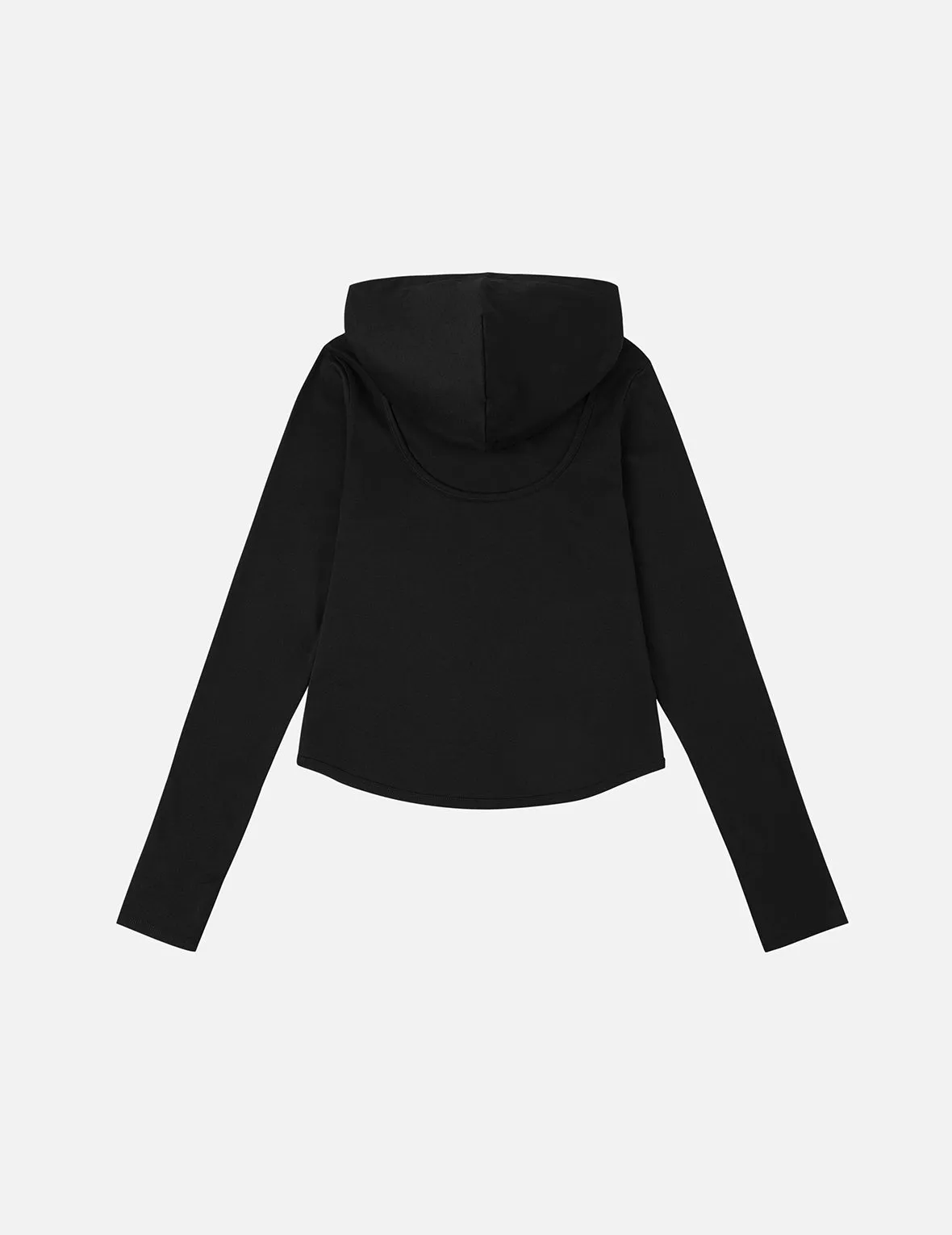 Logo and Seagull Ishigaki Camouflage Print Regular Fit Hooded 2-in-1 Long-sleeve Top sold by Evisu product image thumbnail 4