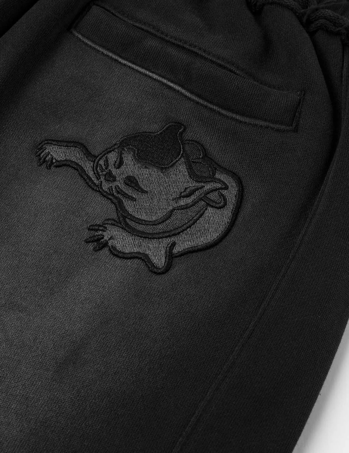 Fuzzy Cat Embroidery Fashion Fit Sweatpants sold by Evisu product image thumbnail 5