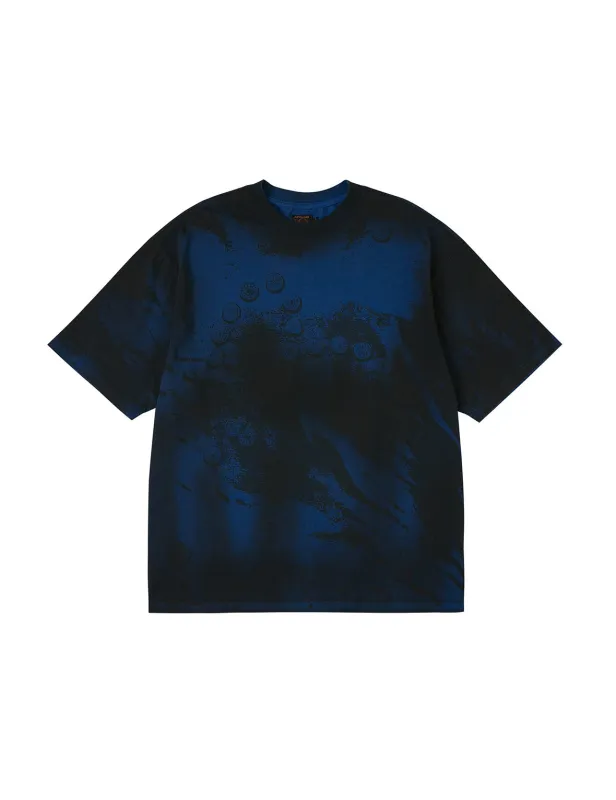 Button Seagull Print Oversized T-Shirt sold by Evisu
