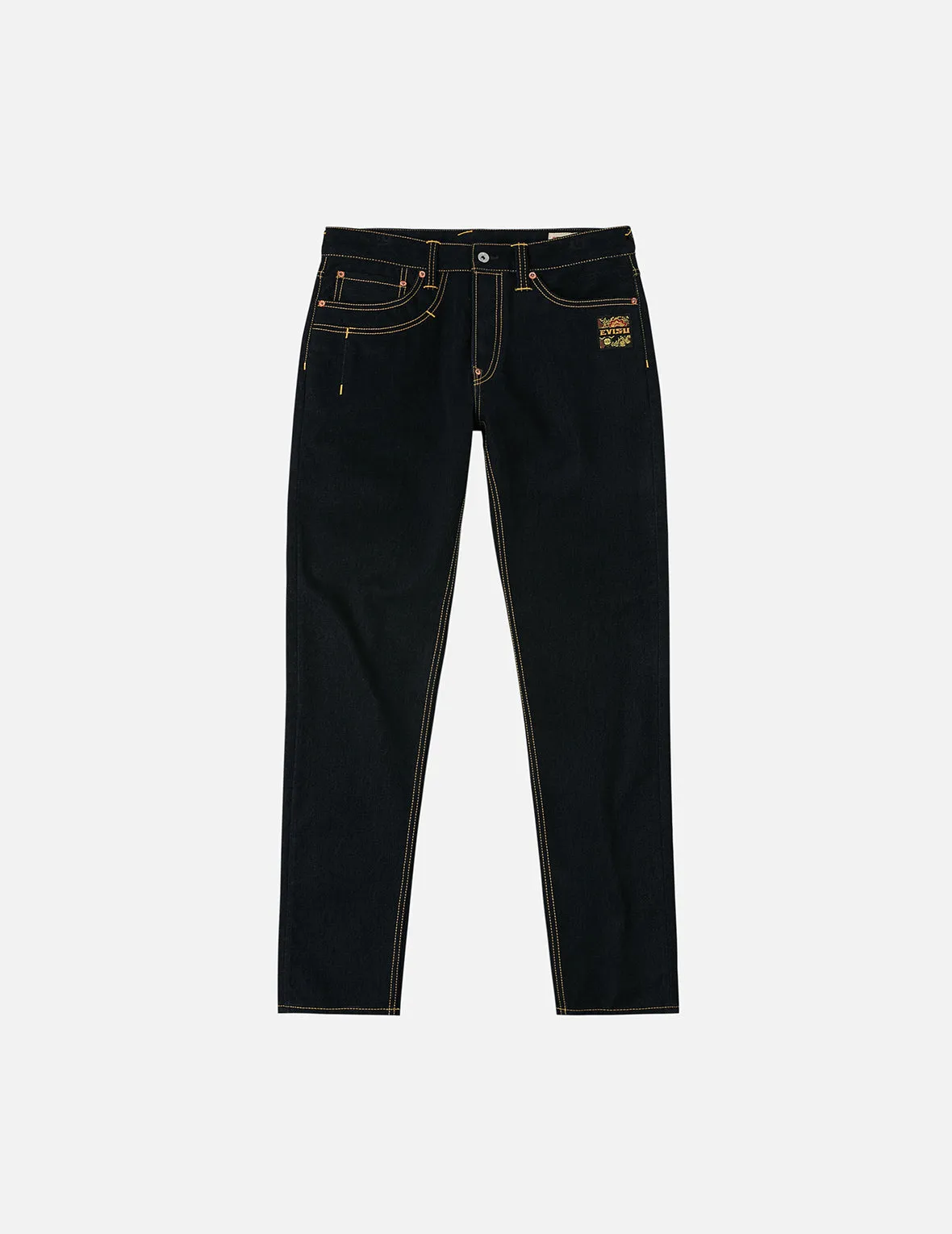 Logo Embroidery and Seagull Print Taper Fit Jeans #2017 sold by Evisu product image thumbnail 4