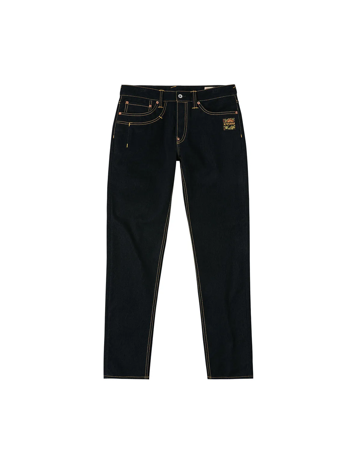 Logo Embroidery and Seagull Print Taper Fit Jeans #2017 sold by Evisu product image thumbnail 2