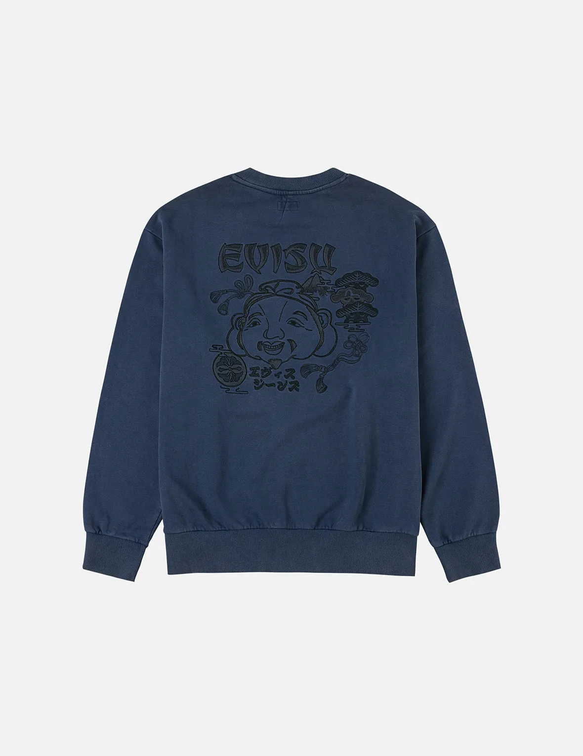 Godhead and Logo Embroidery Relax Fit Sweatshirt sold by Evisu product image thumbnail 5