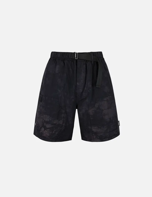 Tie-Dye Relax Fit Shorts sold by Evisu