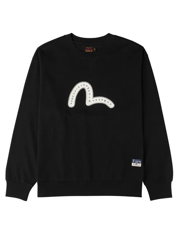 Seagull Rivet Sweatshirt sold by Evisu