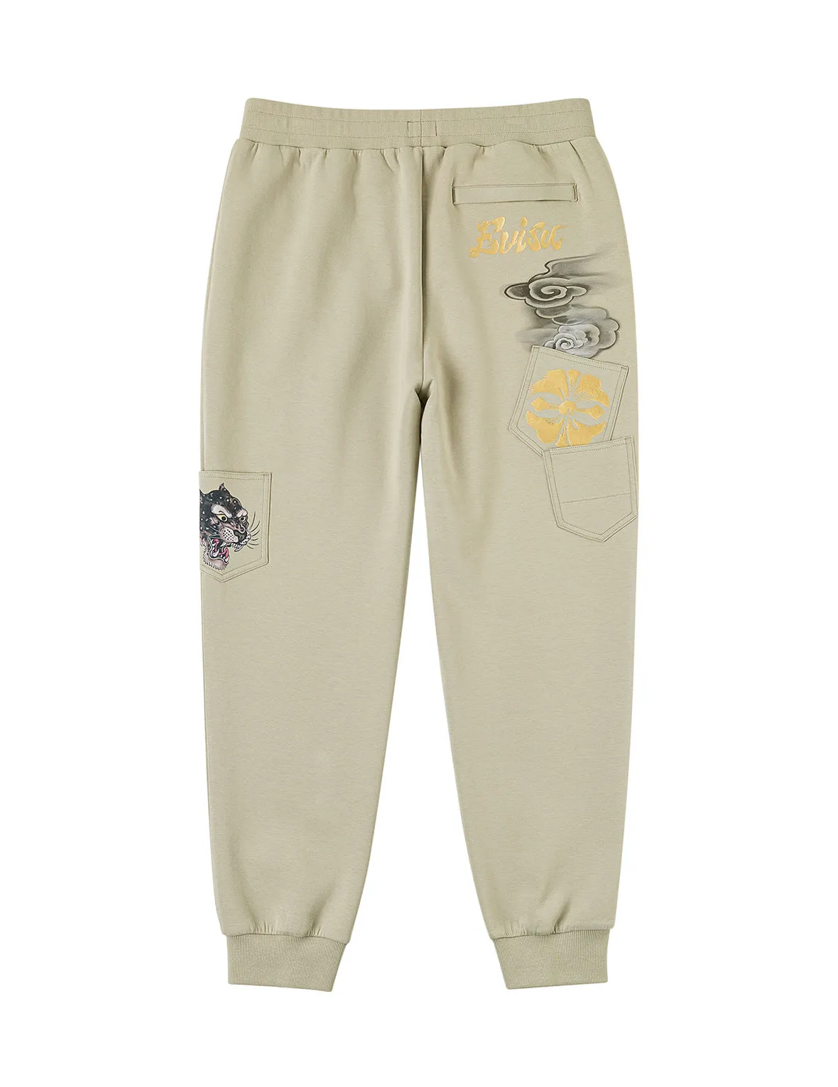 Multi-Pocket Sweatpants sold by Evisu