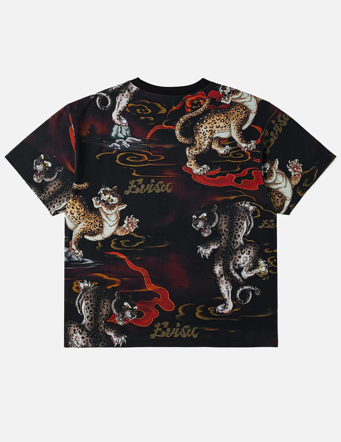 Leopard Allover Print T-Shirt sold by Evisu product image thumbnail 4