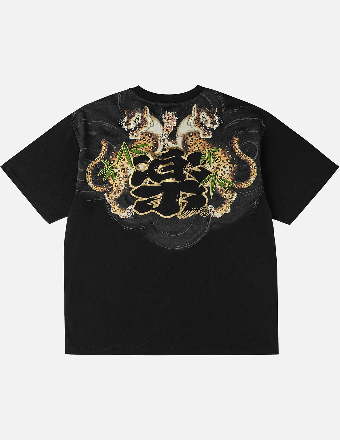 Kanji Leopard Print T-Shirt sold by Evisu product image thumbnail 3
