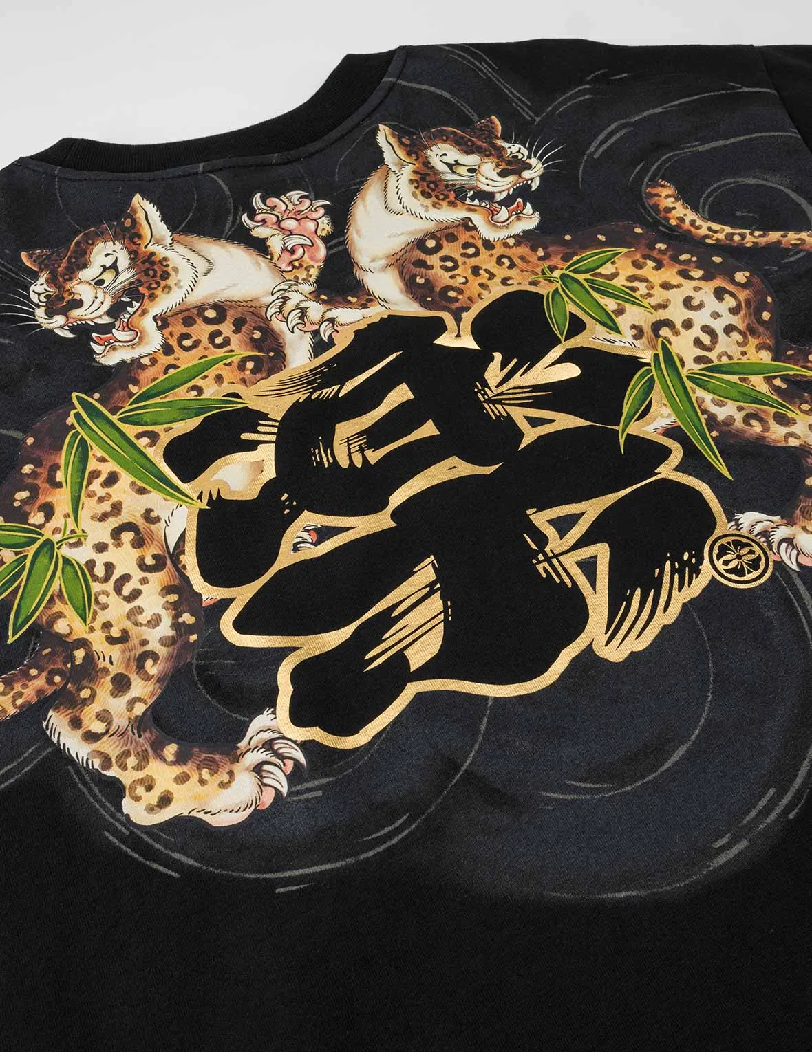 Kanji Leopard Print T-Shirt sold by Evisu product image thumbnail 5