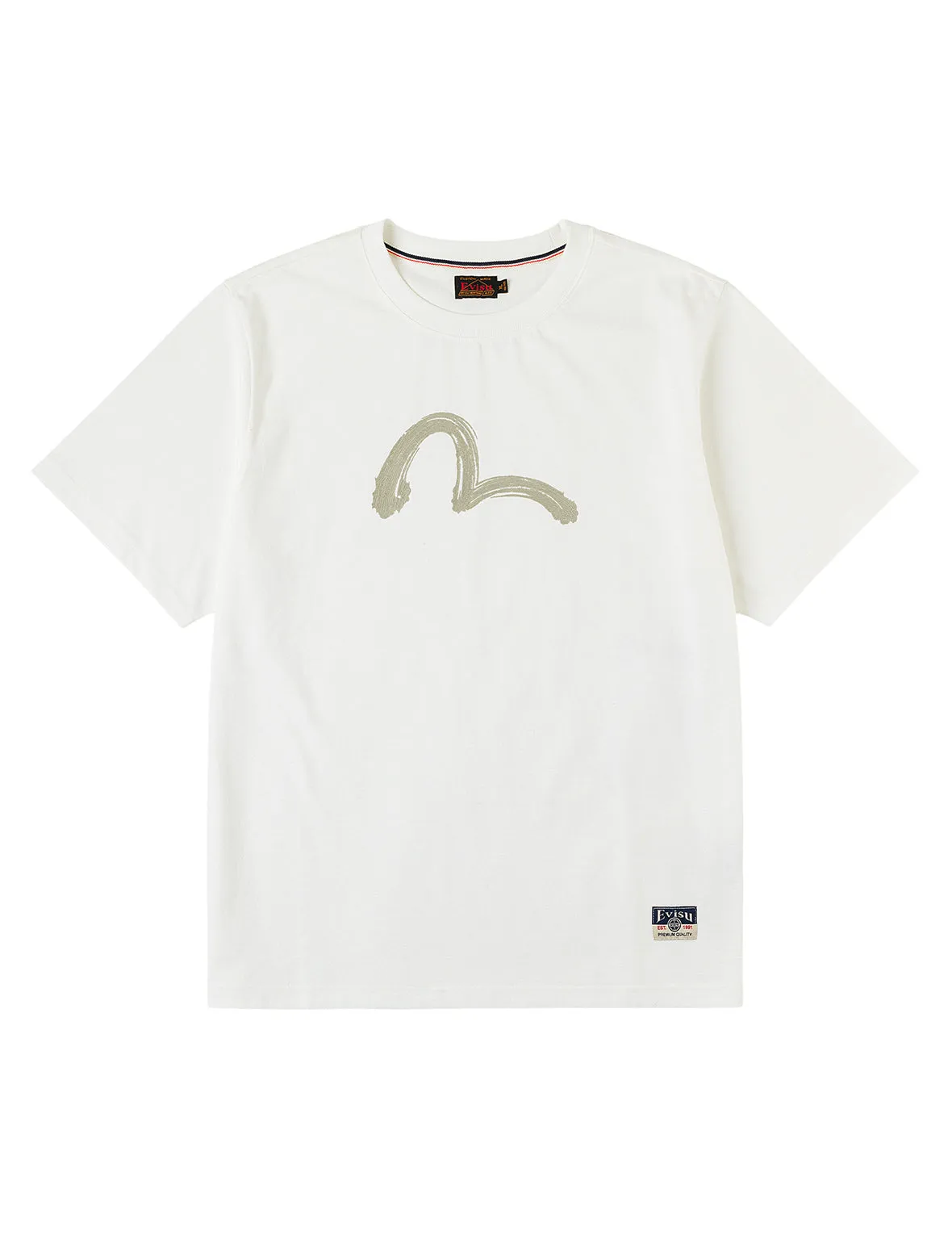 Hand-Brushed Seagull Print T-Shirt sold by Evisu product image thumbnail 2