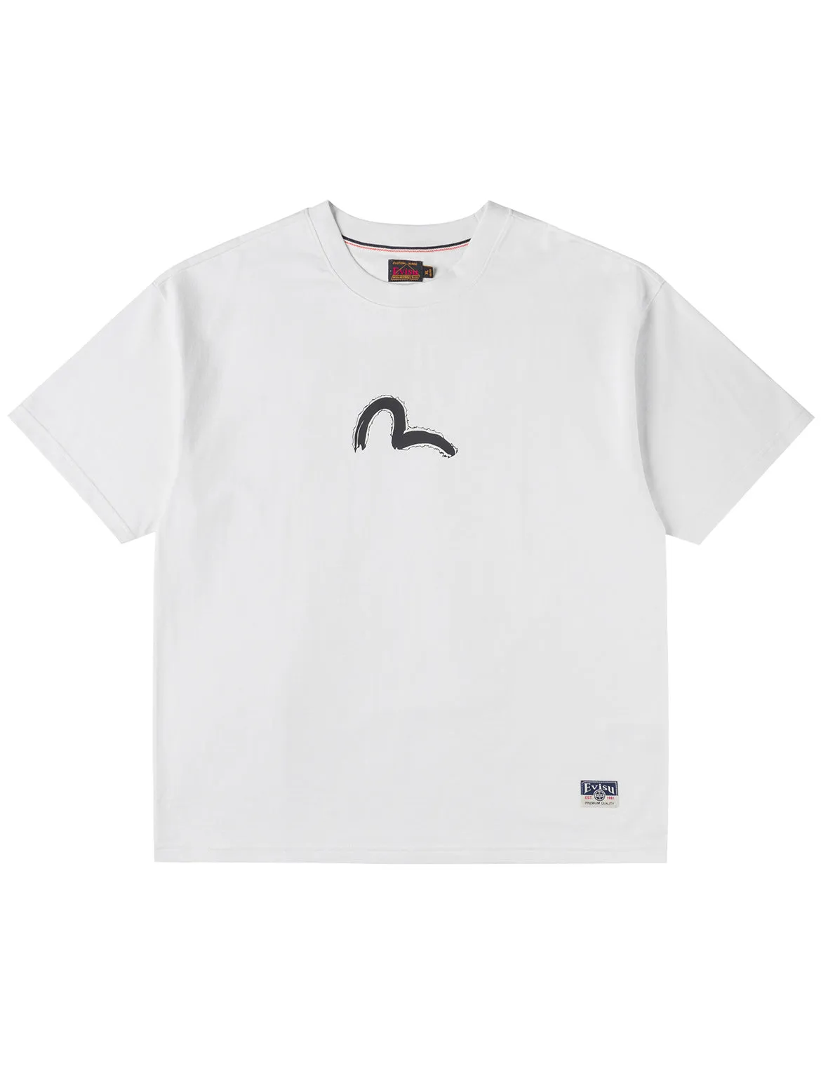 Hand-Brushed Daicock Print T-Shirt sold by Evisu product image thumbnail 3