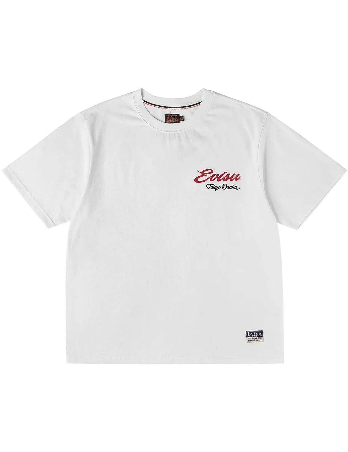 Duo Leopard Printed Embroidery T-Shirt sold by Evisu product image thumbnail 3