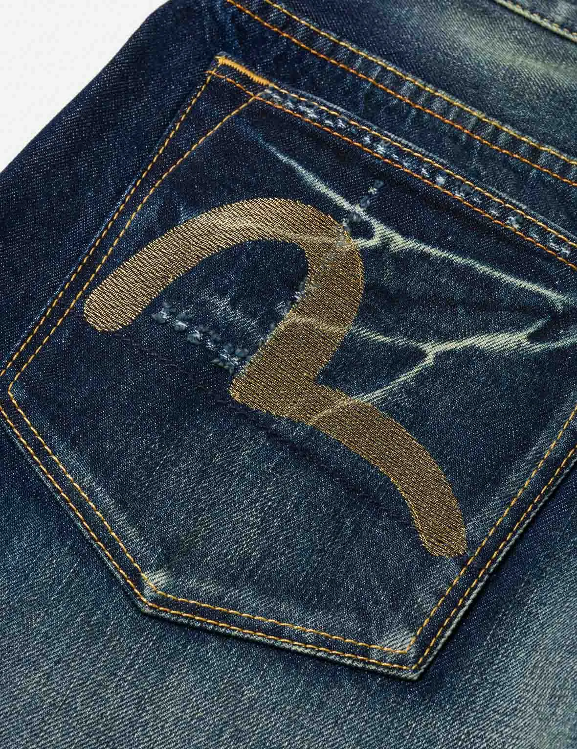 Brocade Patched Pocket Jeans #2017 sold by Evisu product image thumbnail 5