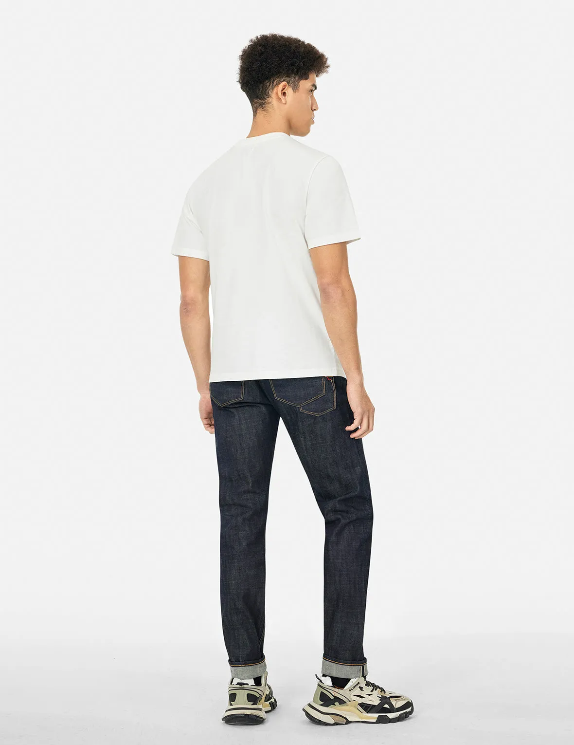 7 Pockets Design Taper Fit Raw Jeans #2017 sold by Evisu product image thumbnail 4