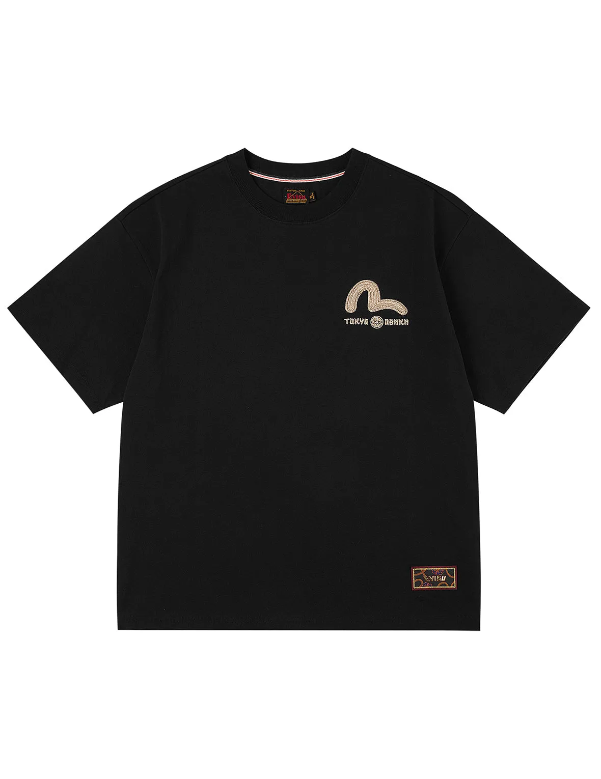 Year Of Horse Daicock Printed T-shirt - Black sold by Evisu product image thumbnail 2