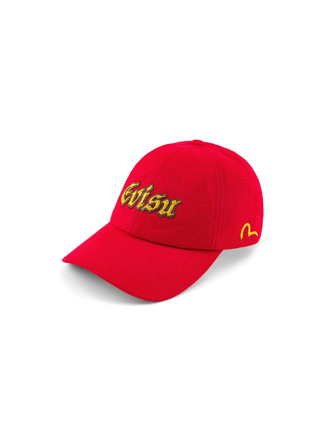Evisu Logo Embroidery Cap - Red sold by Evisu