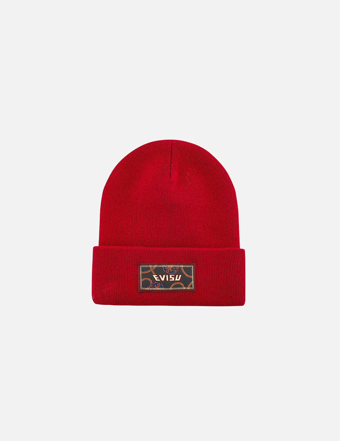 Evisu Logo Embroidery Beanie - Red sold by Evisu product image thumbnail 4