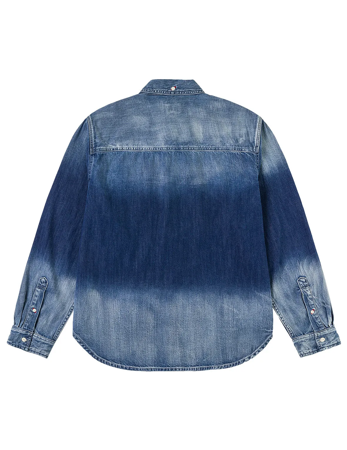 Washed Denim Shirt sold by Evisu product image thumbnail 2