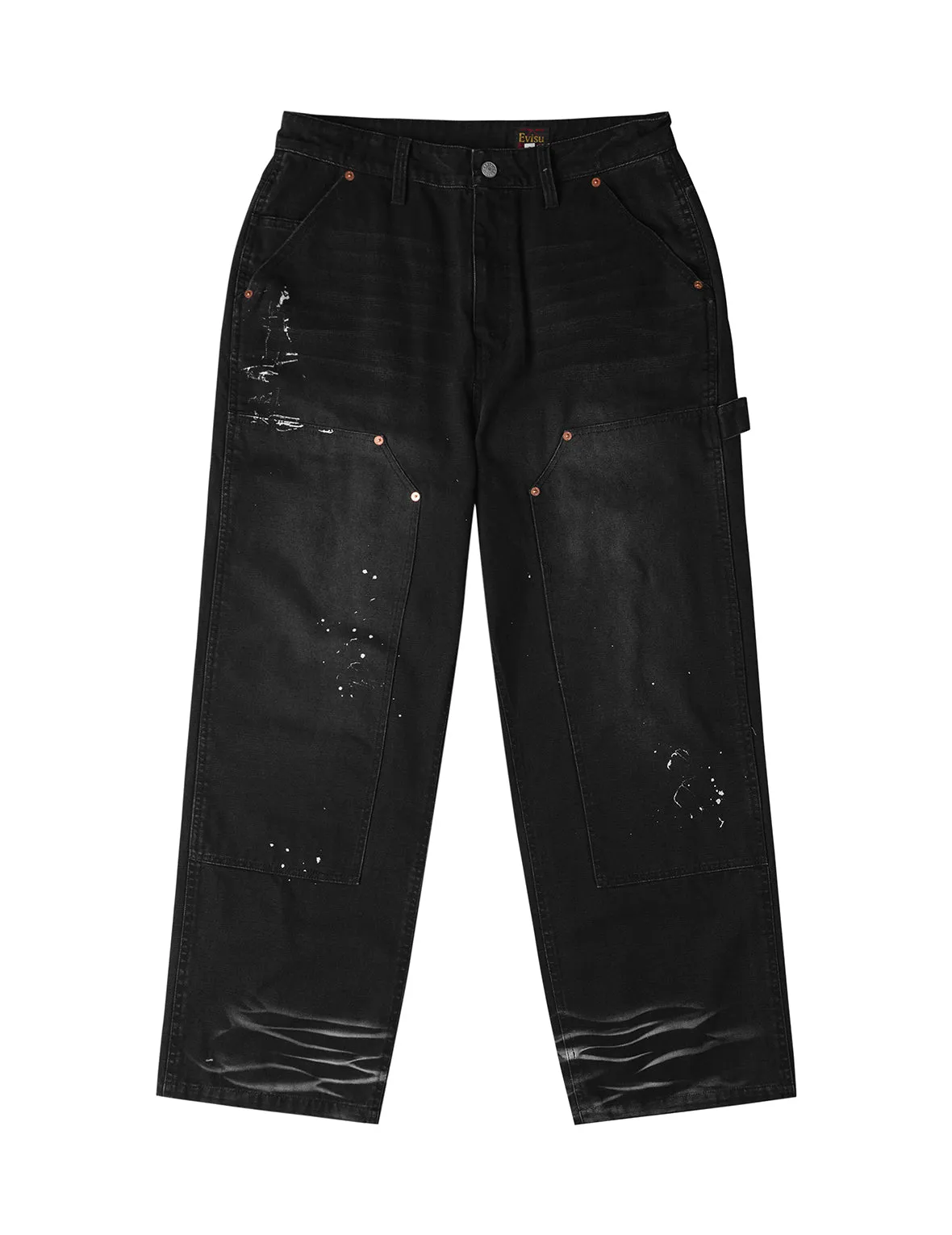 Heavy Washed And Distressed Daicock Jeans sold by Evisu product image thumbnail 4